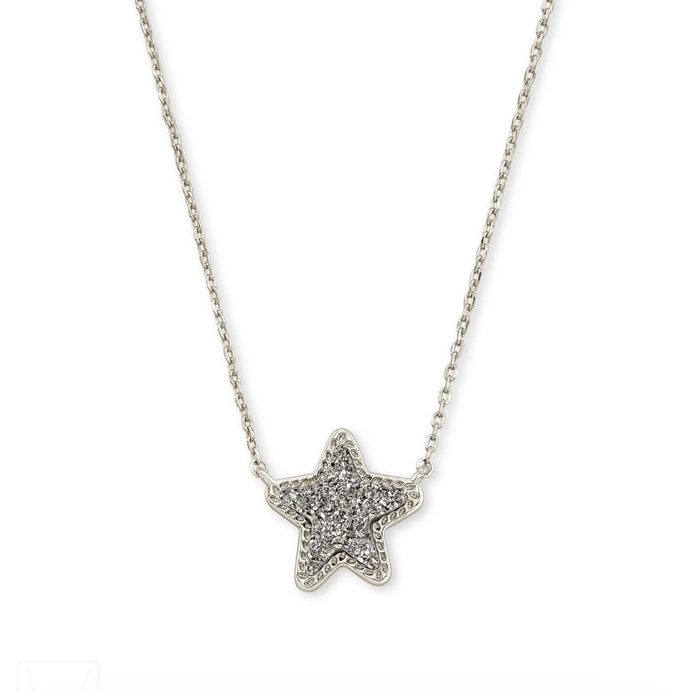 KENDRA SCOTT Silver Star Necklace